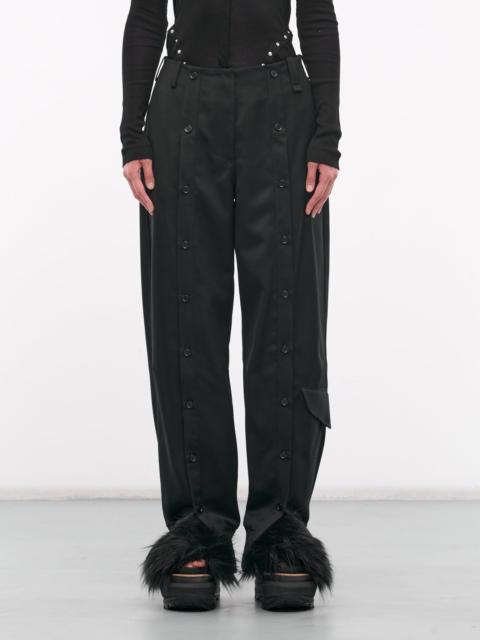Button Placket Trousers
