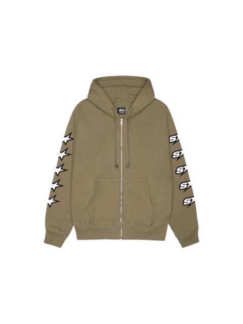 Stussy Speedway Zip Hoodie Army