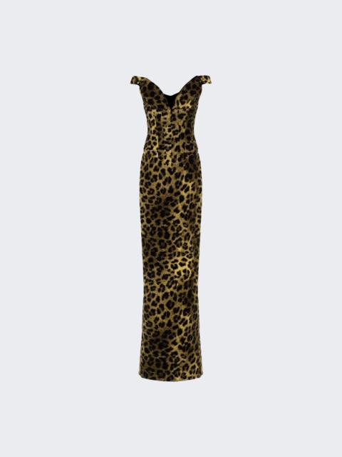 Shakti Cotton Dress Sauvage Leopard Print