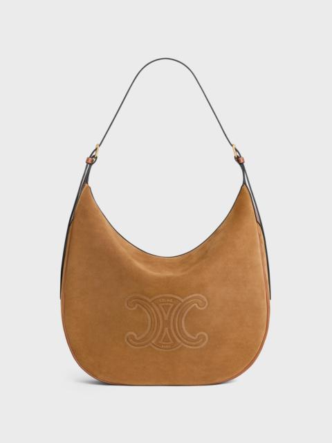 LARGE HELOÏSE CUIR TRIOMPHE BAG in SUEDE CALFSKIN