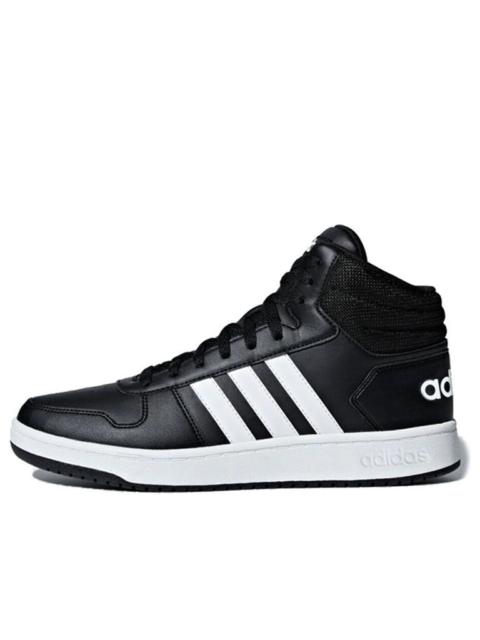 adidas Hoops 2.0 Mid 'Black White' BB7207