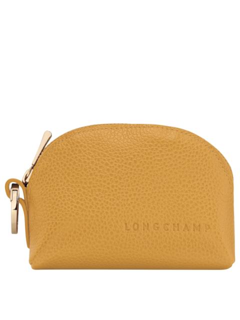 Le Foulonné Coin purse Nutmeg - Leather
