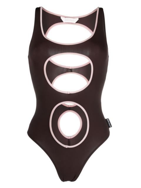 cut-out swimsuit