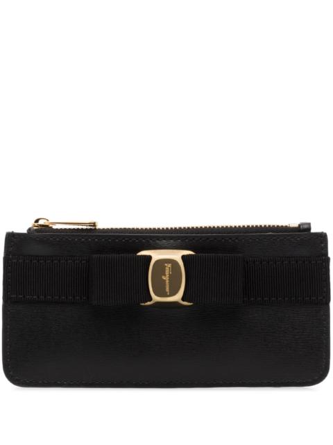 Ferragamo Vara Bow Long Leather Wallet