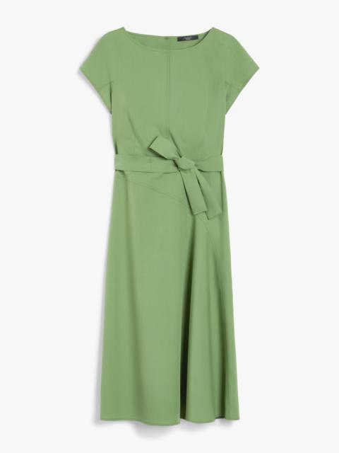 MAGMA Poplin dress with belt