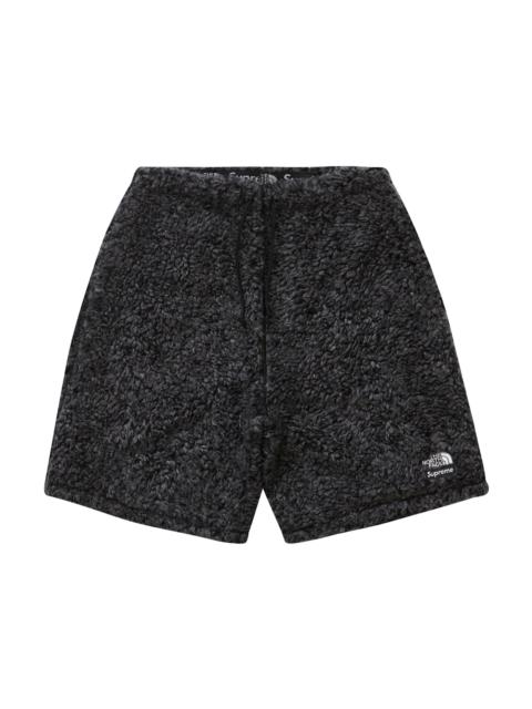 Supreme The North Face High Pile Fleece Short Black
