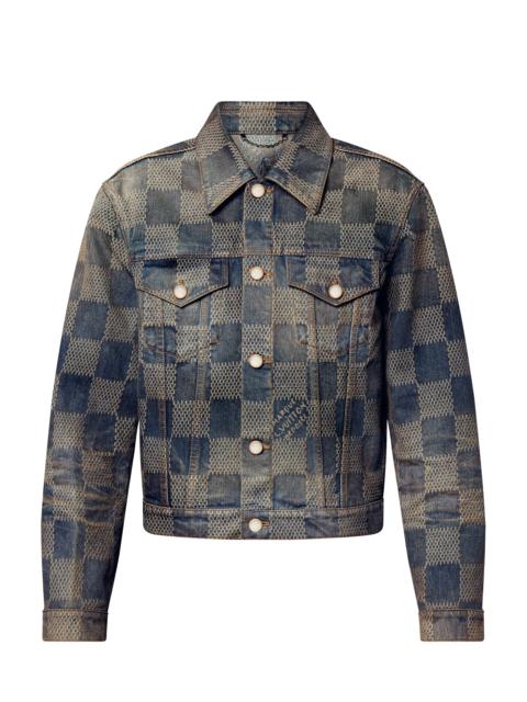 Damier Washed Denim Jacket