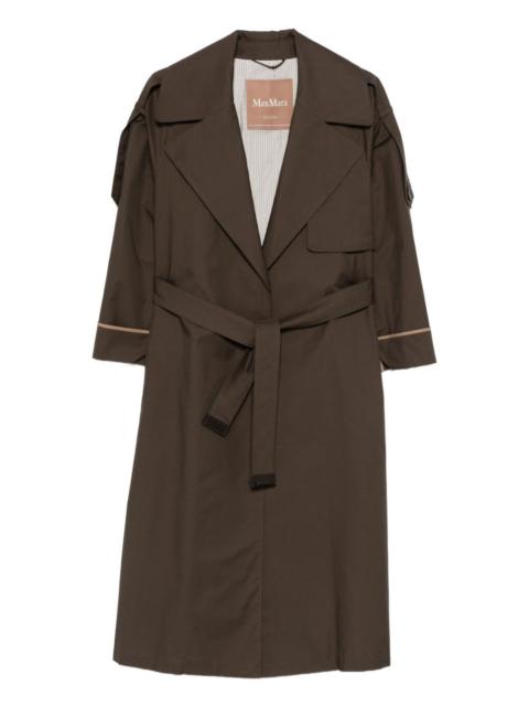belted trench coat