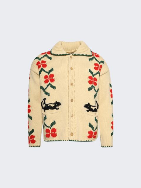 Pirate Ship Cardigan Ivory
