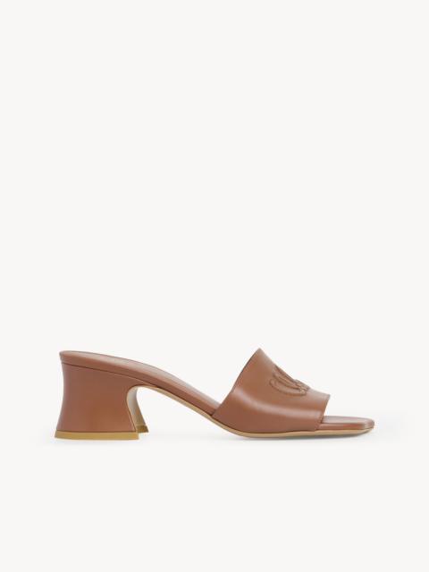 CHLOÉ SOLEIL HEELED MULE