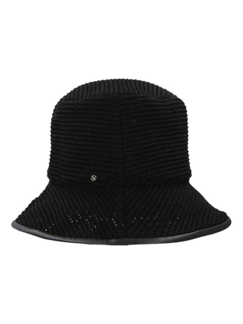Gucci Cable Knit Bucket Hat 'Black' 6565733HAC21060