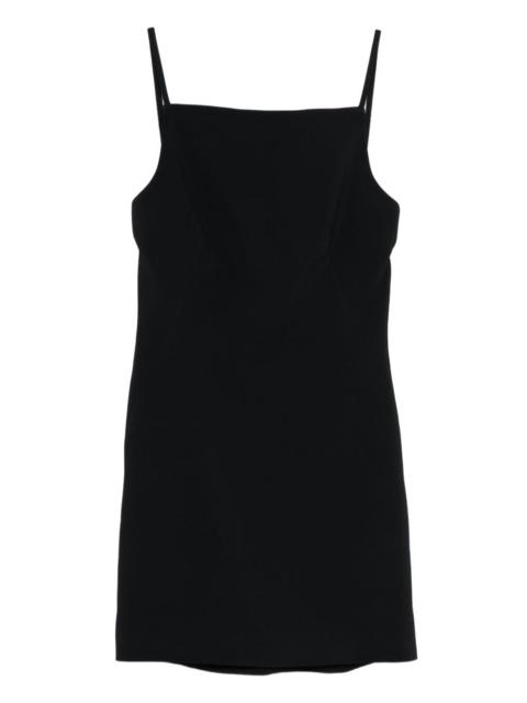 square neck slip dress