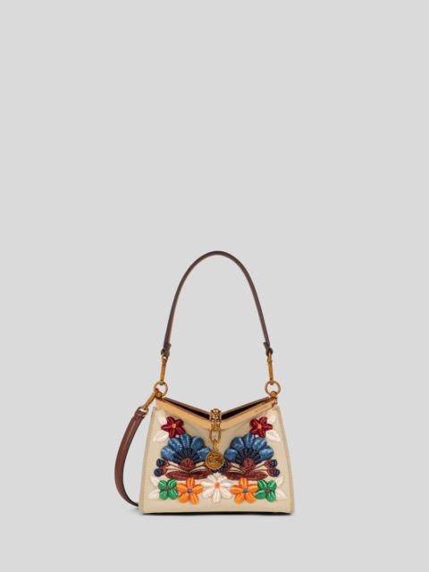SMALL VELA BAG WITH FLOWERS