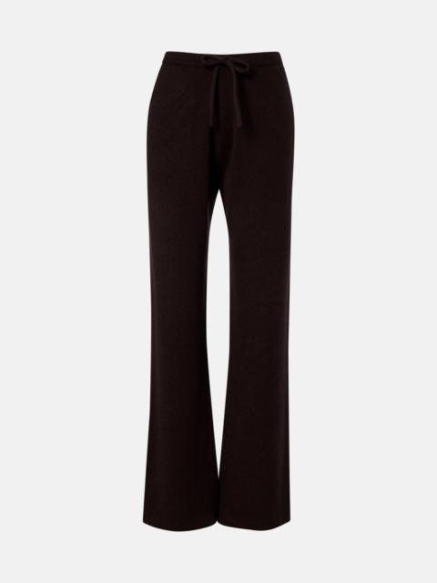 Run cashmere-blend sweatpants