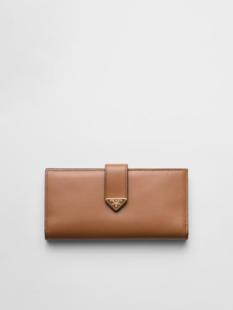 Large leather wallet