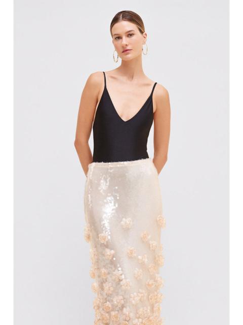 PLUNGE SWIMSUIT (RUNWAY)