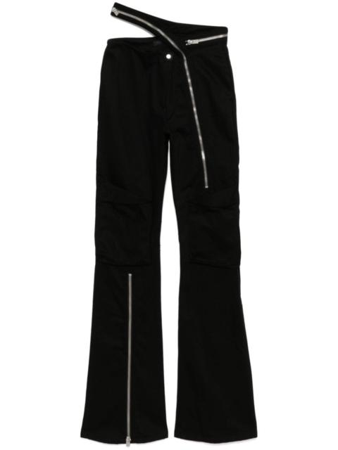 bootcut denim trouser