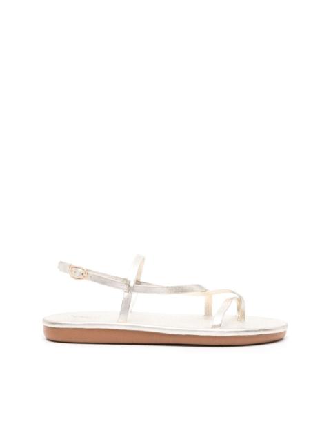 Alethea flat leather sandals