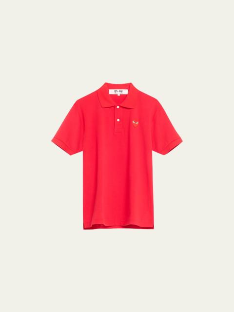 Men's Polo Shirt with Heart