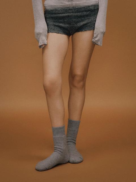 SNUG SOCK GREY MARLE