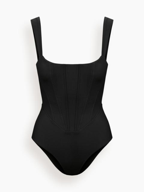 Adelaide One Piece in Black