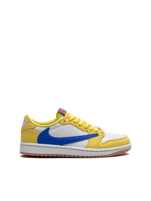 x Travis Scott Air Jordan 1 Retro Low "Canary" sneakers