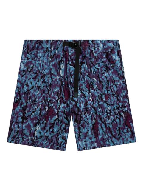 camouflage-print cargo shorts