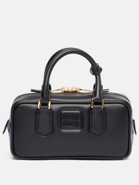 Arcadie Small leather top-handle bag