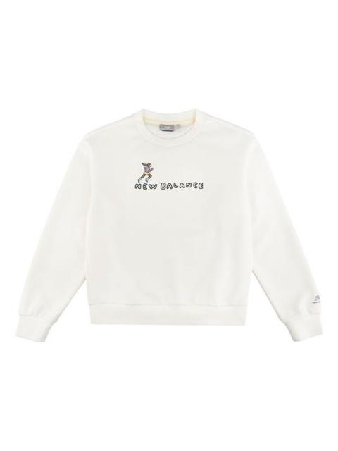(WMNS) New Balance x Zero per Zero Sweatshirt 'White' NCA47012-IV