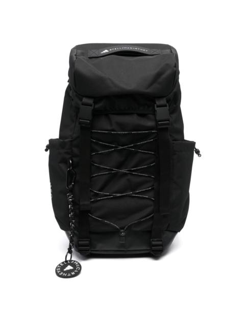 x Stella McCartney logo-print backpack
