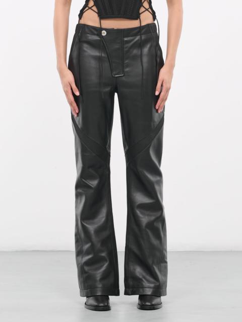 Leather Moto Pants