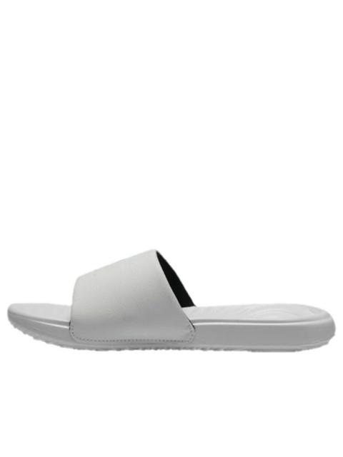 (WMNS) Under Armour Ansa Fixed Slides 'Triple White' 3023772-101