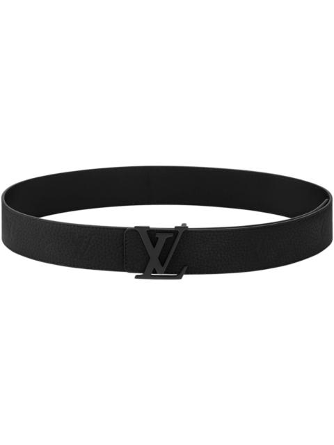 Louis Vuitton LV Initials Taurillon Monogram 40mm Reversible Belt Black
