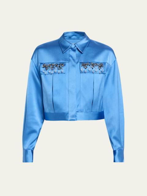 Damoni Layered Gemstone Jacket