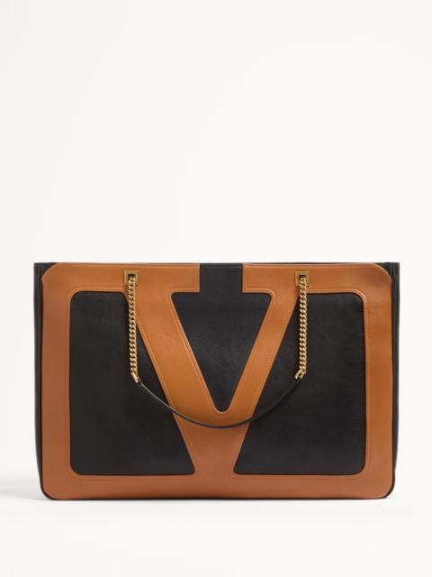 VALENTINO GARAVANI VIVA SUPERSTAR NAPPA LEATHER SHOPPER