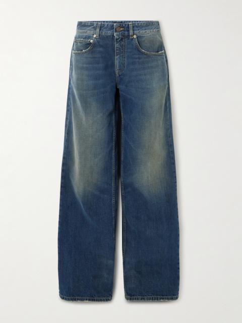 Mid-rise Wide-leg Jeans