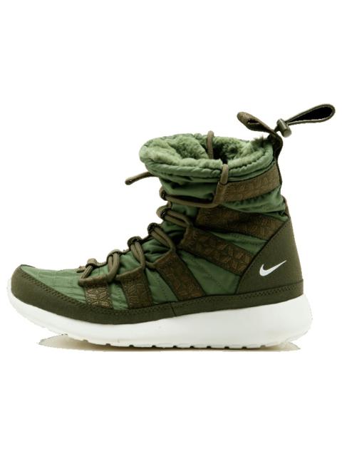 (WMNS) Nike Rosherun High 'Olive Green' 615968-301
