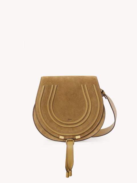 MARCIE SADDLE BAG IN SUEDE LEATHER