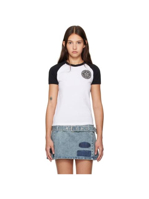 White Raglan T-shirt