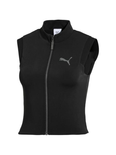 x Selena Gomez sleeveless top