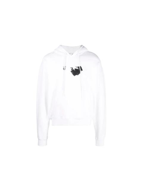 OFF-WHITE Jumbo Marker Arrows Hoodie White/Black
