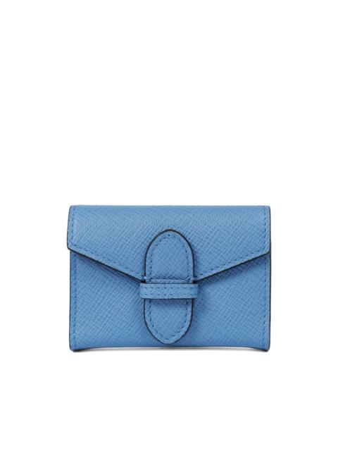 Panama leather single playing cards case