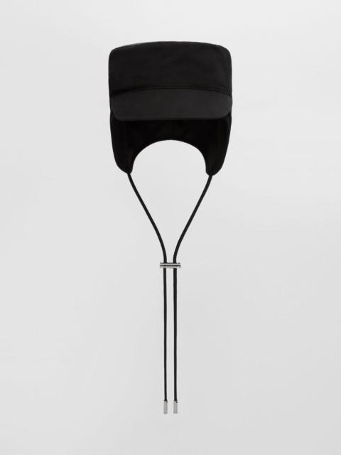 Monogram Motif Cotton Gabardine Cap