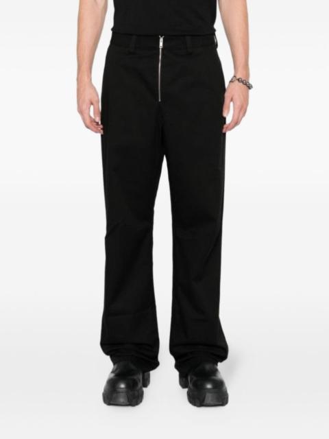 logo-patch trousers