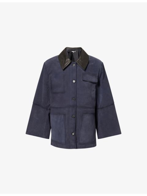 Balto Relaxed-Fit Suede Jacket