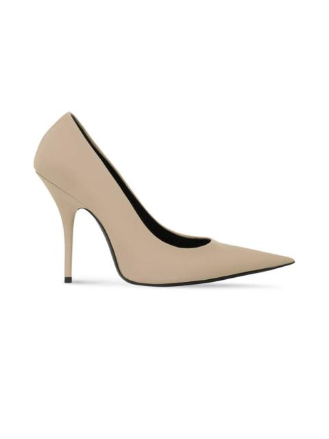 Women's Knife 110mm Pump in Beige