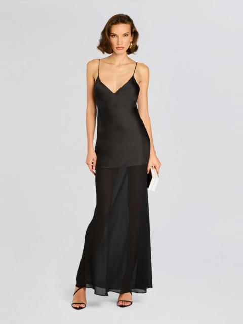 VIENNA SATIN MAXI DRESS