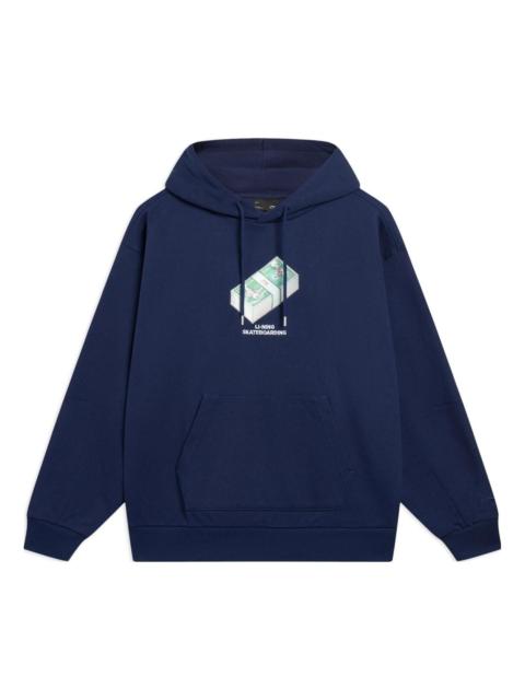 Li-Ning x Phil Hackett Graphic Hoodie 'Navy' AWDT227-3