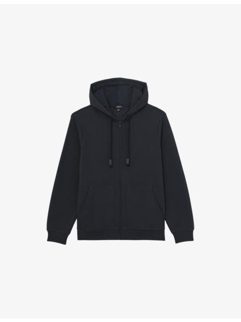 Howel Zip-Up Cotton-Jersey Hoody