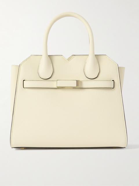 Milano Mini Textured-leather Tote